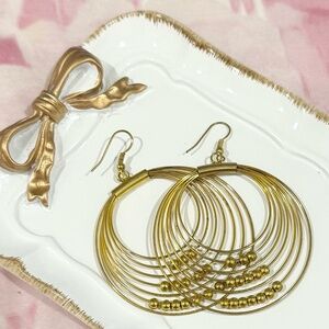 Gold Hoop Earrings